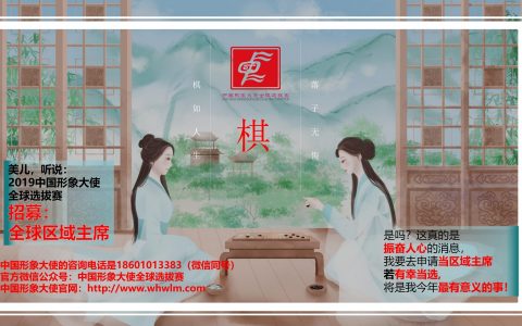 2019中国形象大使全球选拔赛全球招募区域主席