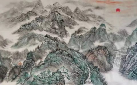 桑梓之心化丹青——记沈阳山水画家刘毓纯