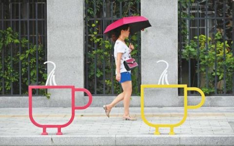 成都：咖啡文化特色产业街亮相惹人爱