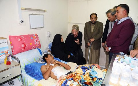 秘书长特别代表：伊拉克和平示威者死伤惨重毫无道理