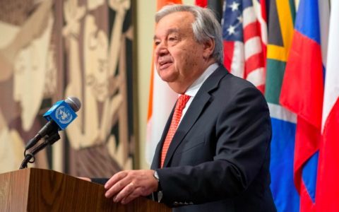 联合国秘书长古特雷斯2020年新年致辞