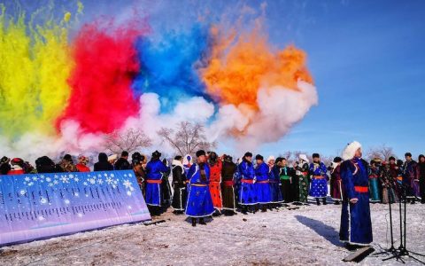 2019锡林郭勒冬季旅游启动仪式暨第十七届“浑善达克”冬季那达慕图集