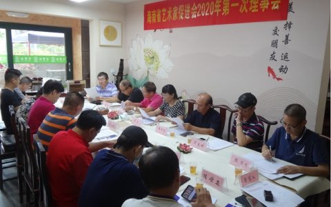 海南省艺术家促进会举行2020年第一次理事会