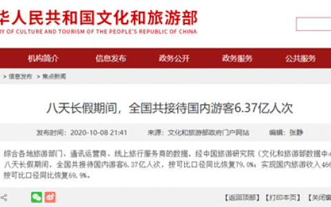 国庆中秋假期国内出游人数达6.37亿，驴迹科技为旅游服务注入新内容