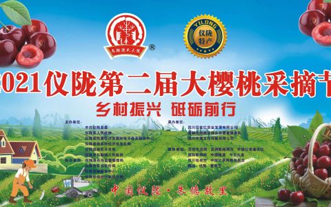 2021仪陇第二届大樱桃采摘节在朱德故里马鞍隆重开幕