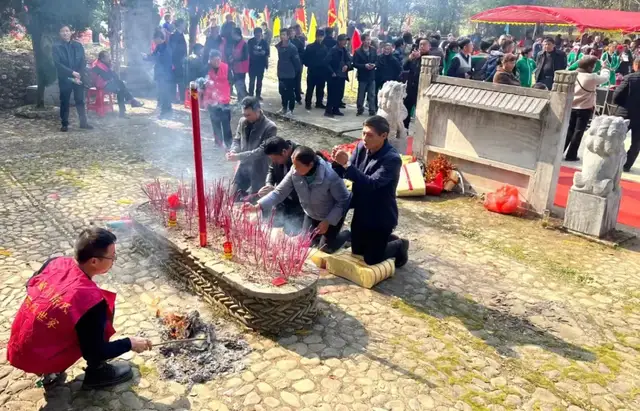 热烈祝贺颍川陈氏浮梁盐仓岭派甲辰春祭始祖英烈侯陵典礼圆满成功