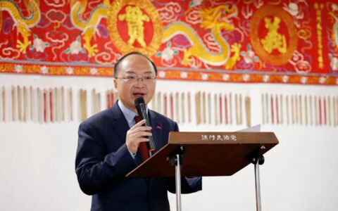 房新文总领事出席墨尔本洪门民治党2024年慈善晚宴