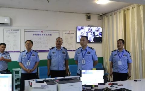 “中秋我在岗”太康公安 强化社会面安宁 确保监所安全