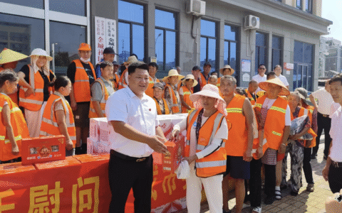 大爱义商 | 义乌市河南商会开展慰问“城市美容师”活动