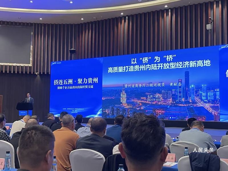 “侨联五洲·聚力贵州”2025海外侨团贵州联谊活动暨侨助千企万品出山出海行动在贵阳启动-图片5
