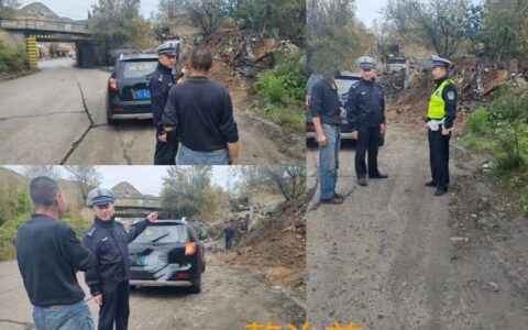 山西大同交管六大队及时消除隐患路段 保障辖区道路畅通