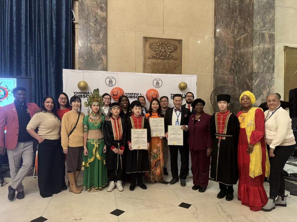 Andy林主席荣获布朗克斯区长功绩奖