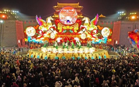 山西大同古都灯会文旅演艺活动圆满收官