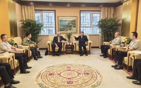 杨毅周在京接见共工新闻社代表团 共话国际传播新篇章