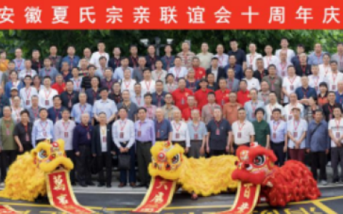 庐州聚宗亲 禹德传千秋 ——2026安徽夏氏宗亲联谊会十周年庆典圆满举行
