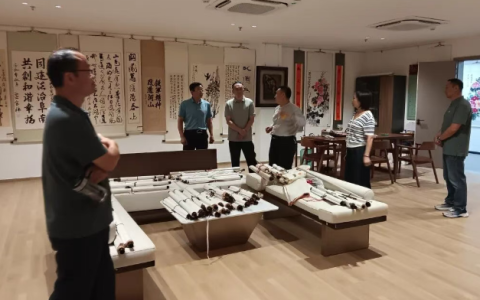 深耕基层文化   浸润群众生活 ——阜南县委宣传部、县文联领导调研蓝城艺术馆