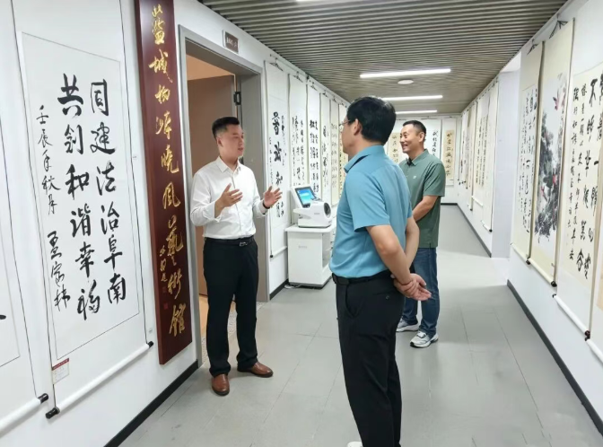 深耕基层文化 浸润群众生活 ——阜南县委宣传部、县文联领导调研蓝城艺术馆